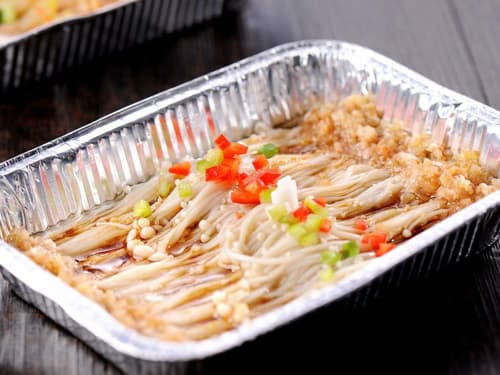 仪陇锡纸烤金针菇